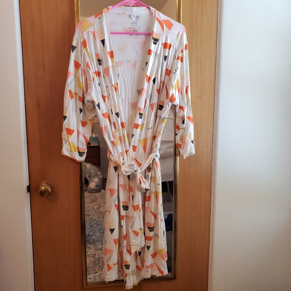 Posh Peanut Retro Triangle Print Robe